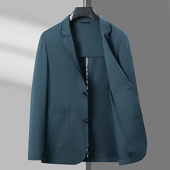 6845-новый мужской костюм малого размера, корейская версия приталенного костюма, мужской молодежный пиджак большого размера, деловой тренд